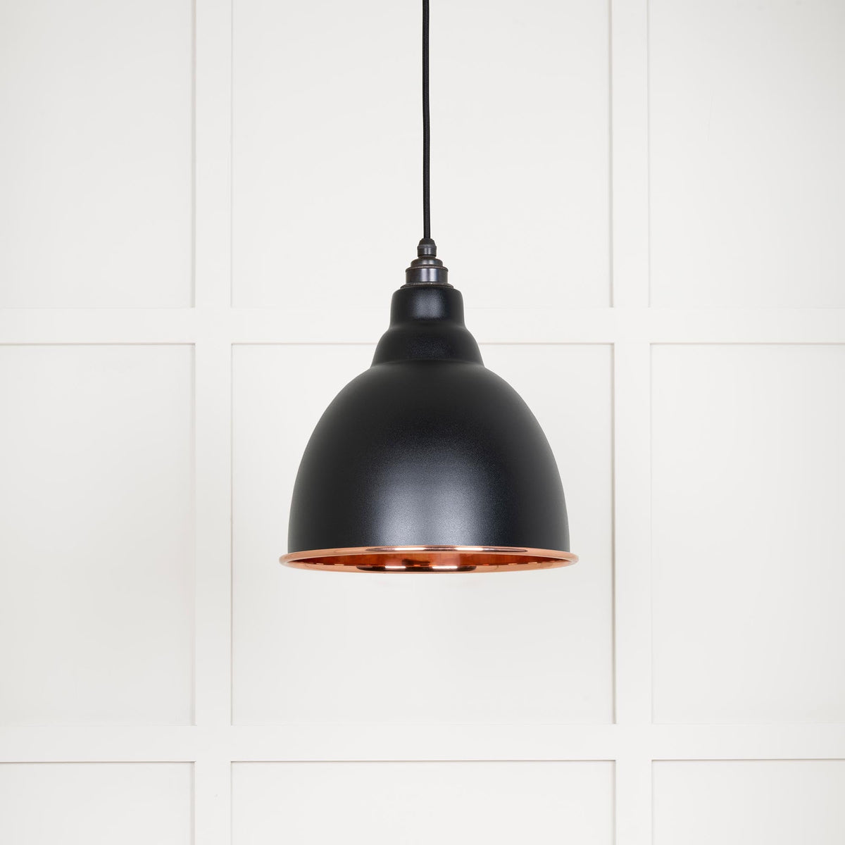 Smooth Copper Brindley Pendant by From The Anvil
