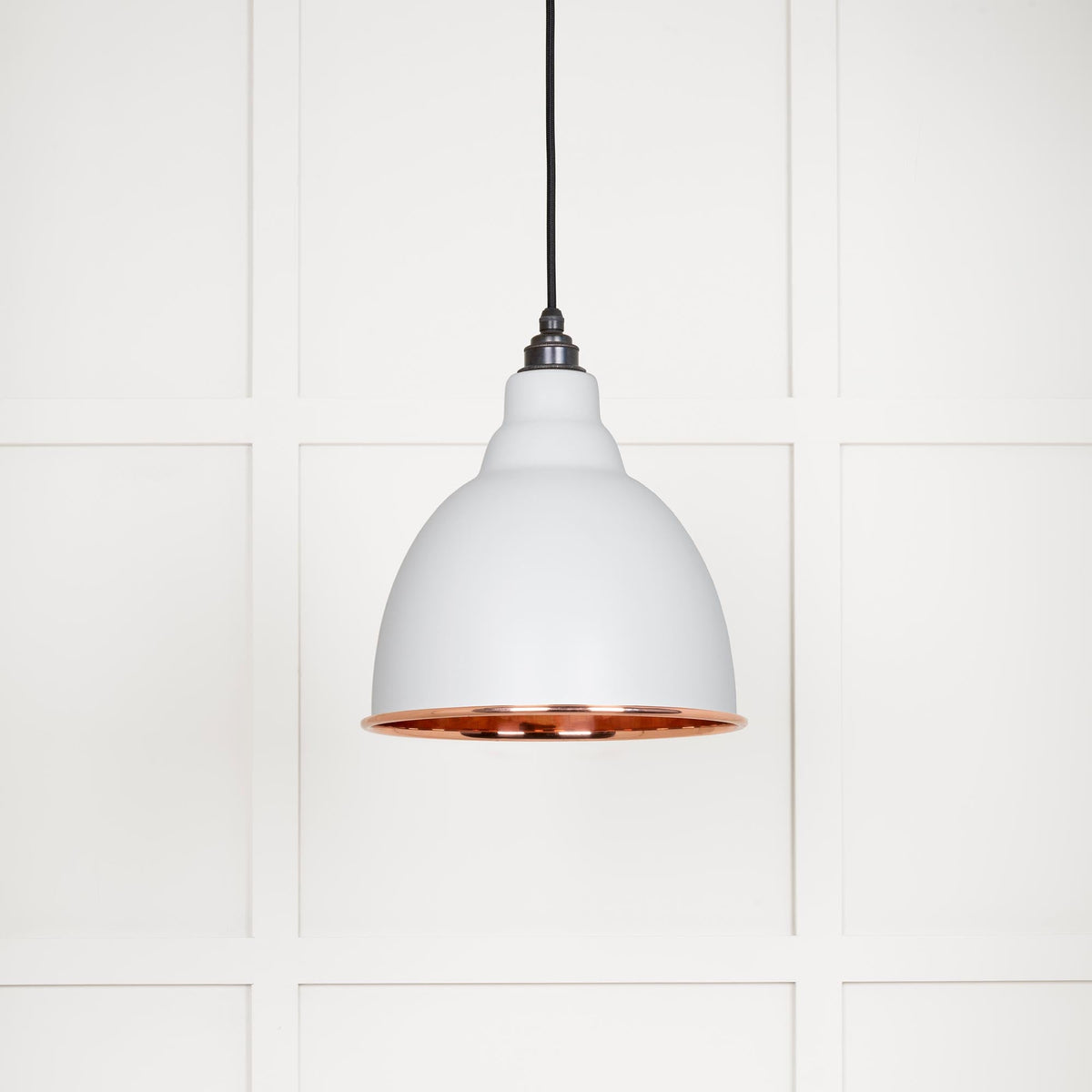 Smooth Copper Brindley Pendant by From The Anvil