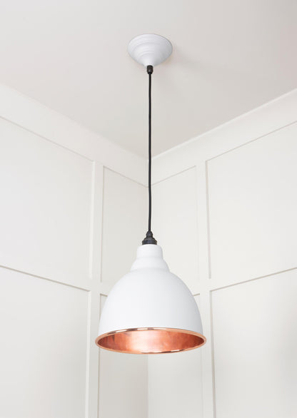 Smooth Copper Brindley Pendant by From The Anvil