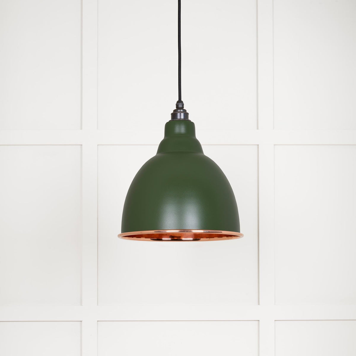 Smooth Copper Brindley Pendant by From The Anvil
