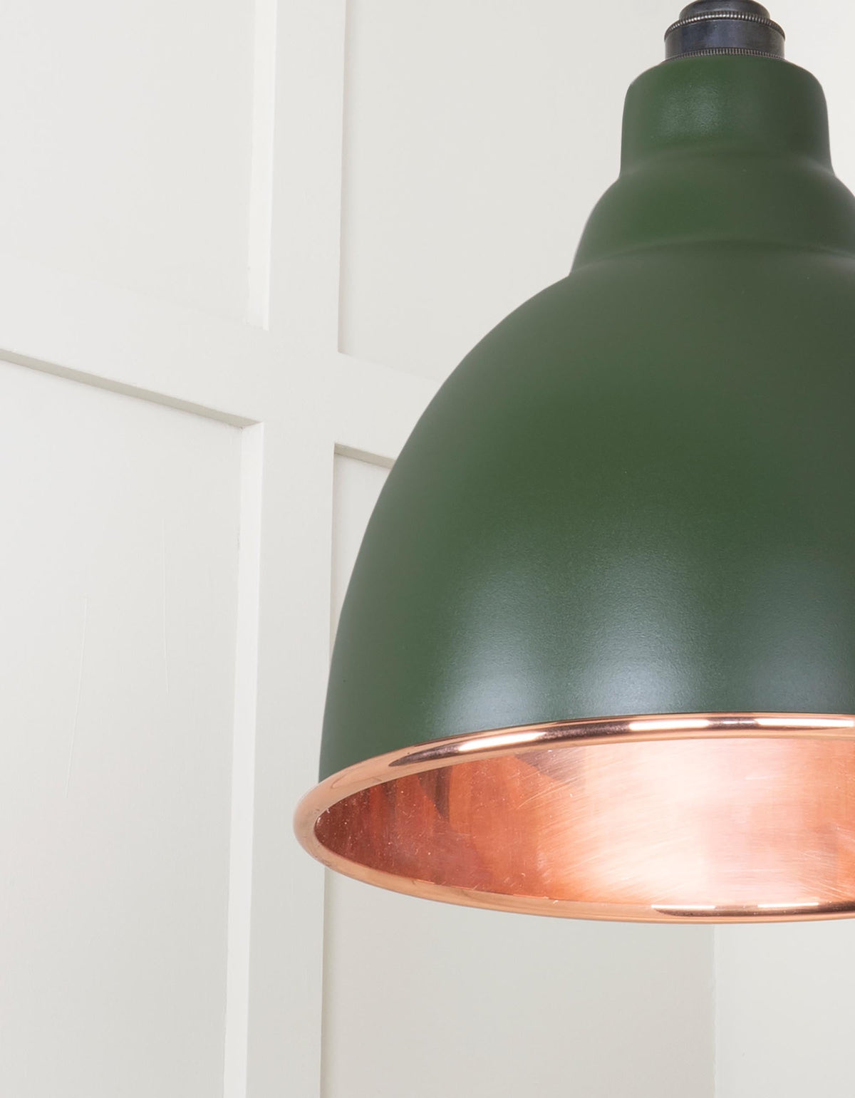 Smooth Copper Brindley Pendant by From The Anvil