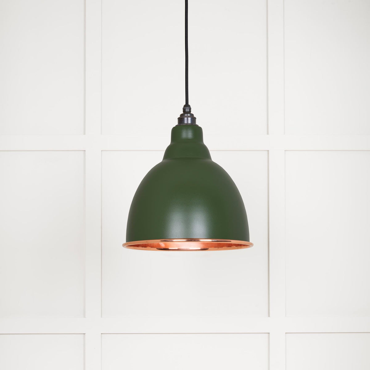 From The Anvil's Smooth Copper Smooth Copper Brindley Pendant