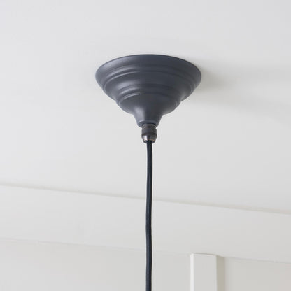 Hammered Copper Brindley Pendant by From The Anvil