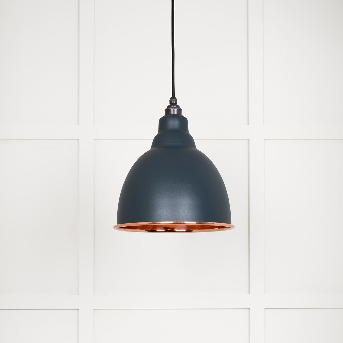 Smooth Copper Brindley Pendant by From The Anvil
