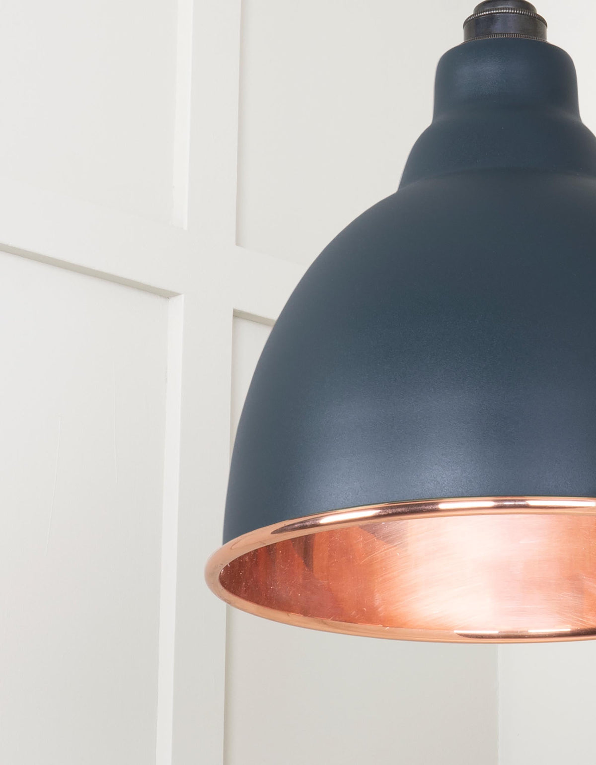 Smooth Copper Brindley Pendant by From The Anvil