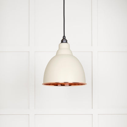 Smooth Copper Brindley Pendant by From The Anvil