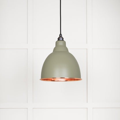 From The Anvil's Smooth Copper Smooth Copper Brindley Pendant