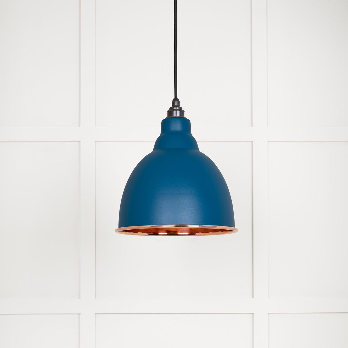Smooth Copper Brindley Pendant by From The Anvil
