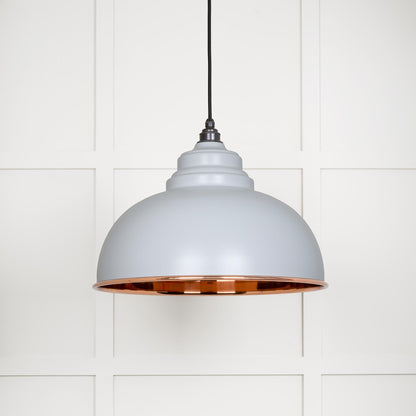 Smooth Copper Harborne Pendant by From The Anvil