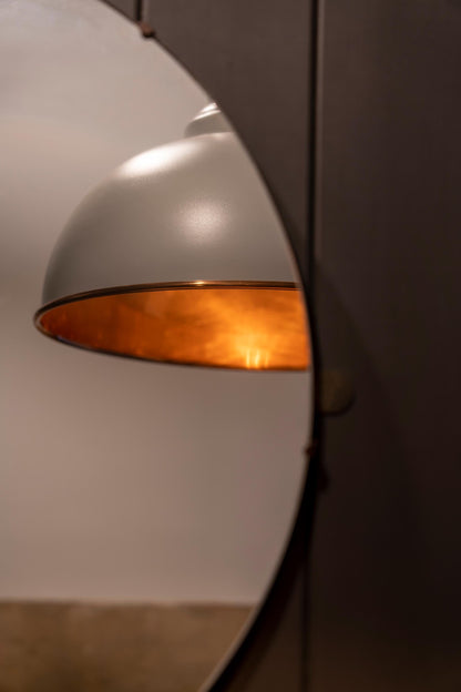 Smooth Copper Harborne Pendant by From The Anvil