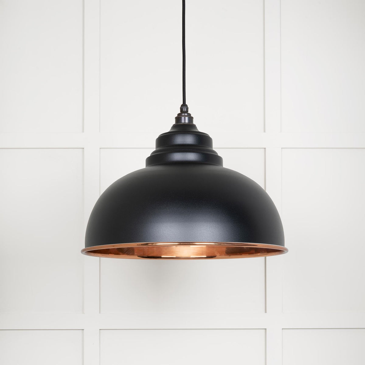 From The Anvil's Smooth Copper Smooth Copper Harborne Pendant