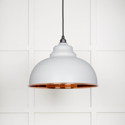 Smooth Copper Harborne Pendant by From The Anvil