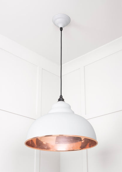 Smooth Copper Harborne Pendant by From The Anvil