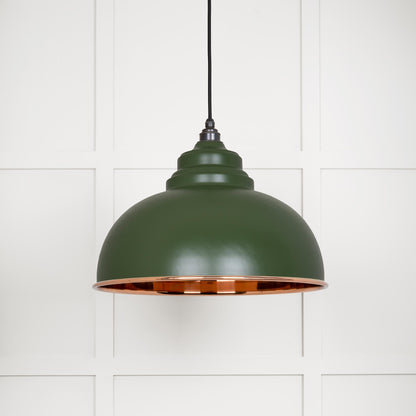 Smooth Copper Harborne Pendant by From The Anvil