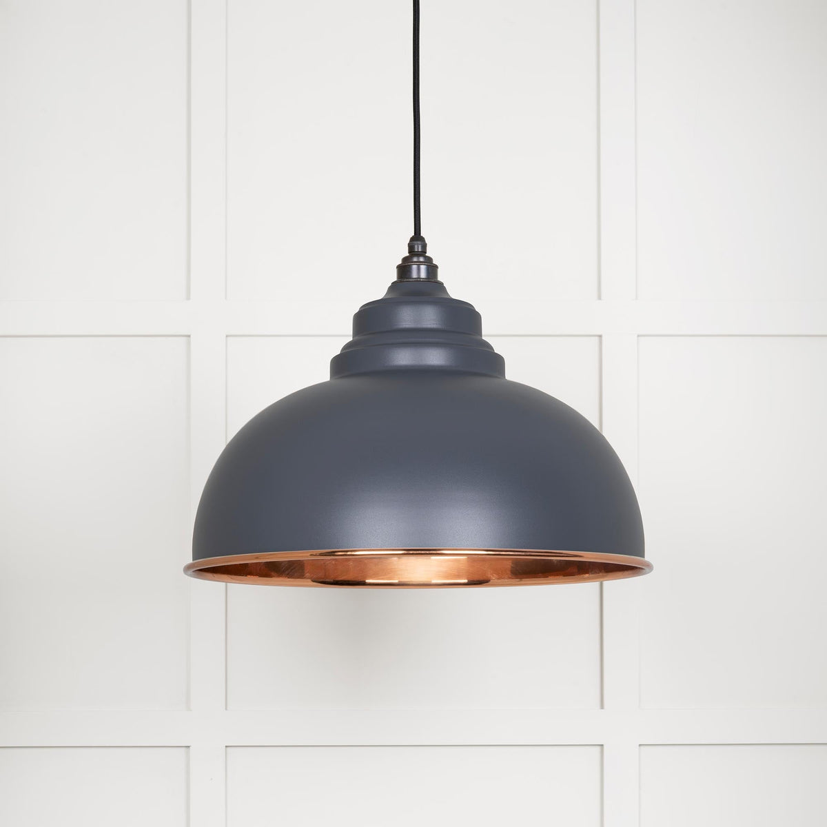 From The Anvil's Smooth Copper Smooth Copper Harborne Pendant