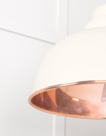 Smooth Copper Harborne Pendant by From The Anvil