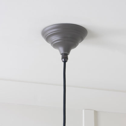 Hammered Copper Hockley Pendant by From The Anvil