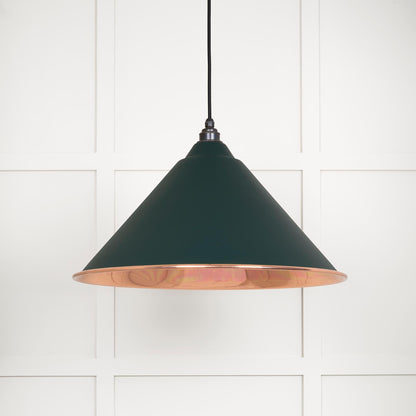 Smooth Copper Hockley Pendant by From The Anvil