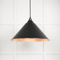From The Anvil's Smooth Copper Smooth Copper Hockley Pendant