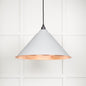 From The Anvil's Smooth Copper Smooth Copper Hockley Pendant