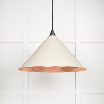 Smooth Copper Hockley Pendant by From The Anvil