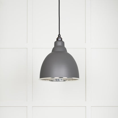 From The Anvil's Smooth Nickel Smooth Nickel Brindley Pendant