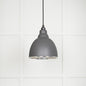 From The Anvil's Smooth Nickel Smooth Nickel Brindley Pendant