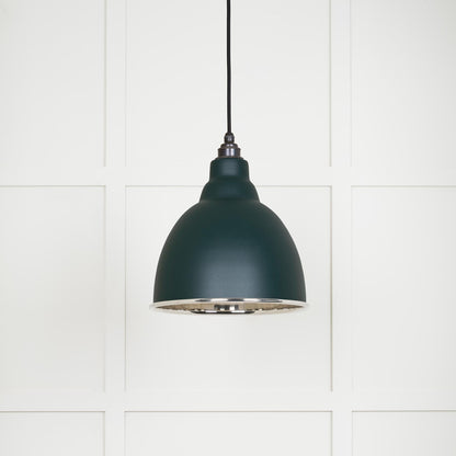 Smooth Nickel Brindley Pendant by From The Anvil