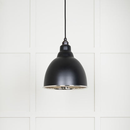 Smooth Nickel Brindley Pendant by From The Anvil