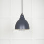 From The Anvil's Smooth Nickel Smooth Nickel Brindley Pendant