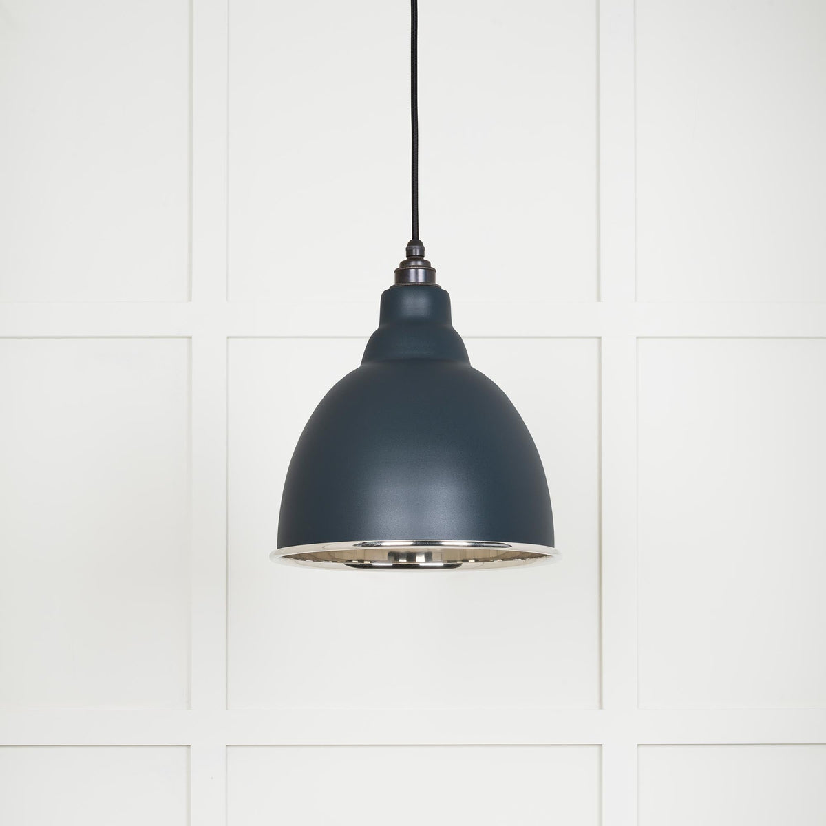 Smooth Nickel Brindley Pendant by From The Anvil