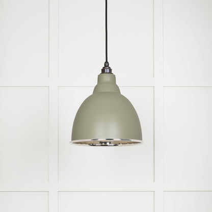 Smooth Nickel Brindley Pendant by From The Anvil