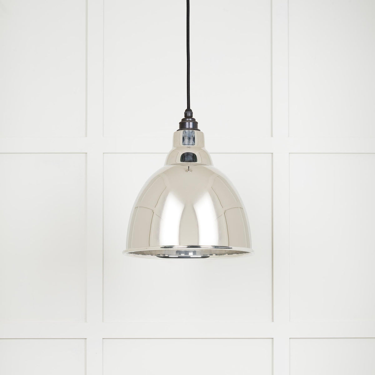From The Anvil's Smooth Nickel Smooth Nickel Brindley Pendant