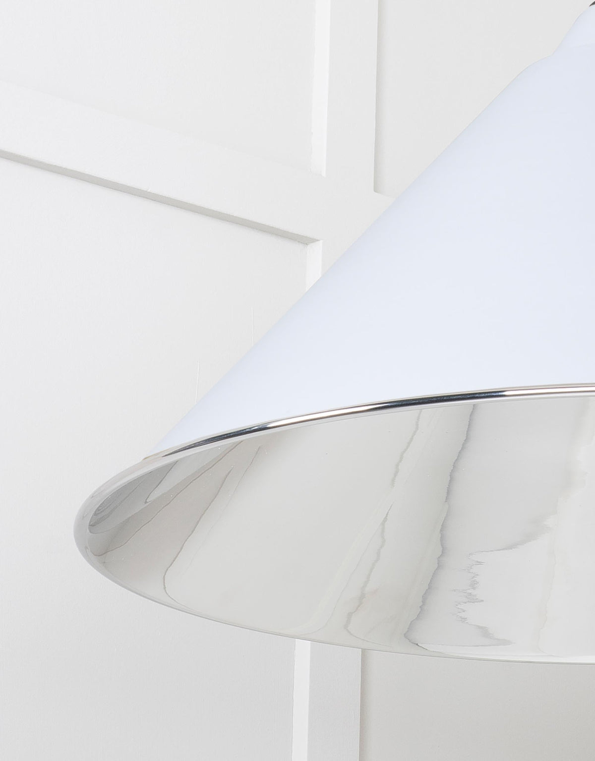Smooth Nickel Hockley Pendant by From The Anvil
