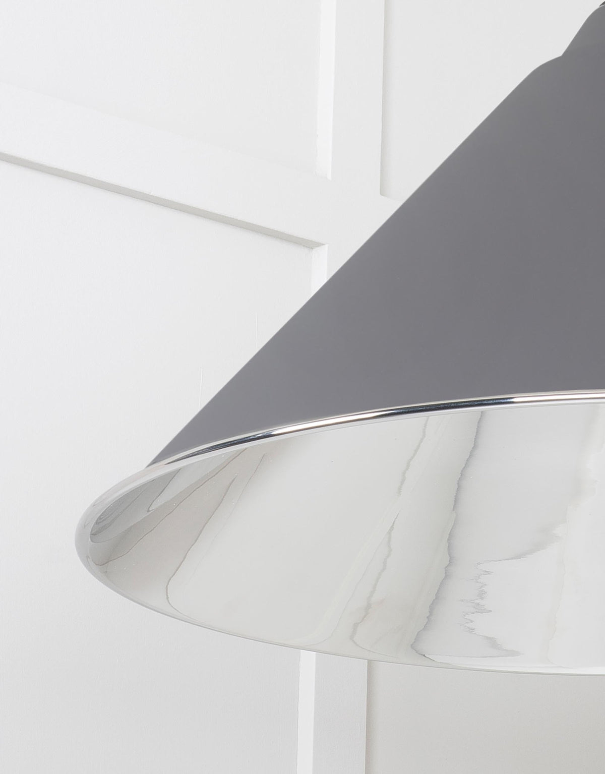 Smooth Nickel Hockley Pendant by From The Anvil