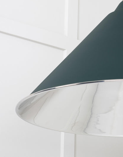 Smooth Nickel Hockley Pendant by From The Anvil