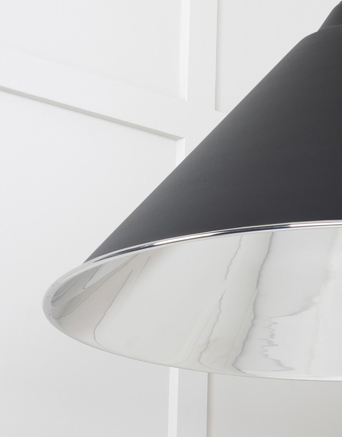 Smooth Nickel Hockley Pendant by From The Anvil