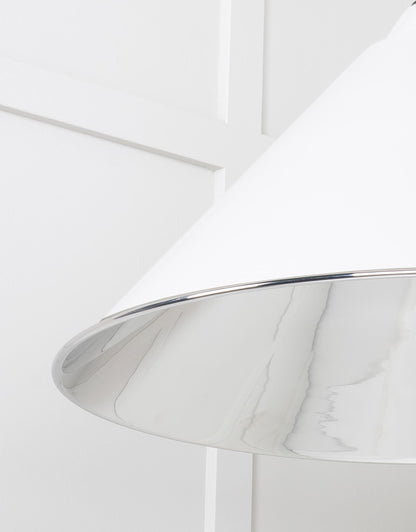 Smooth Nickel Hockley Pendant by From The Anvil