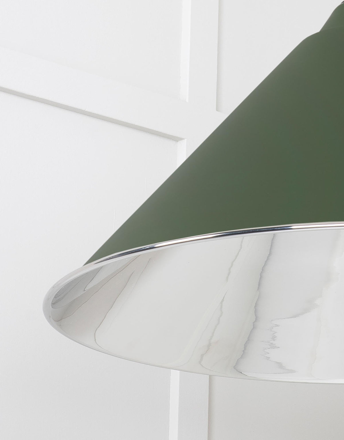 Smooth Nickel Hockley Pendant by From The Anvil