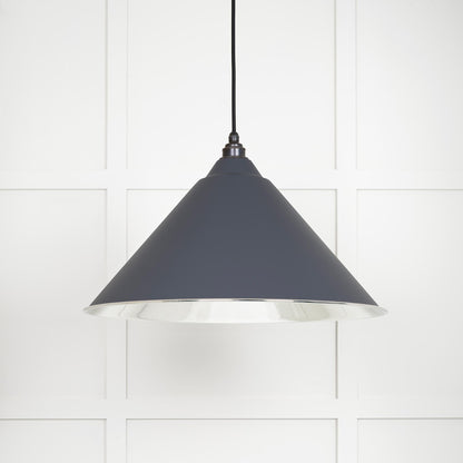 From The Anvil's Smooth Nickel Smooth Nickel Hockley Pendant