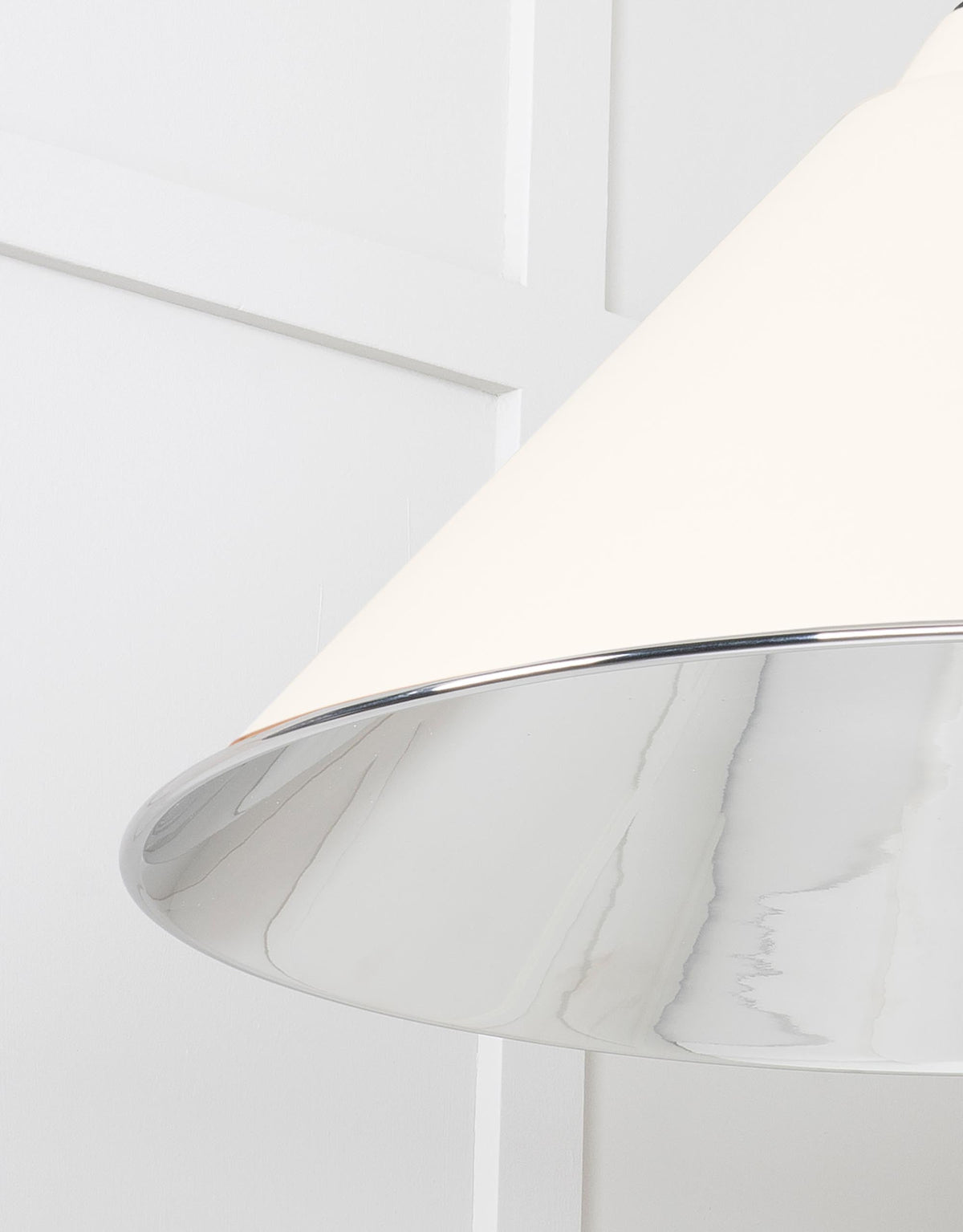 Smooth Nickel Hockley Pendant by From The Anvil