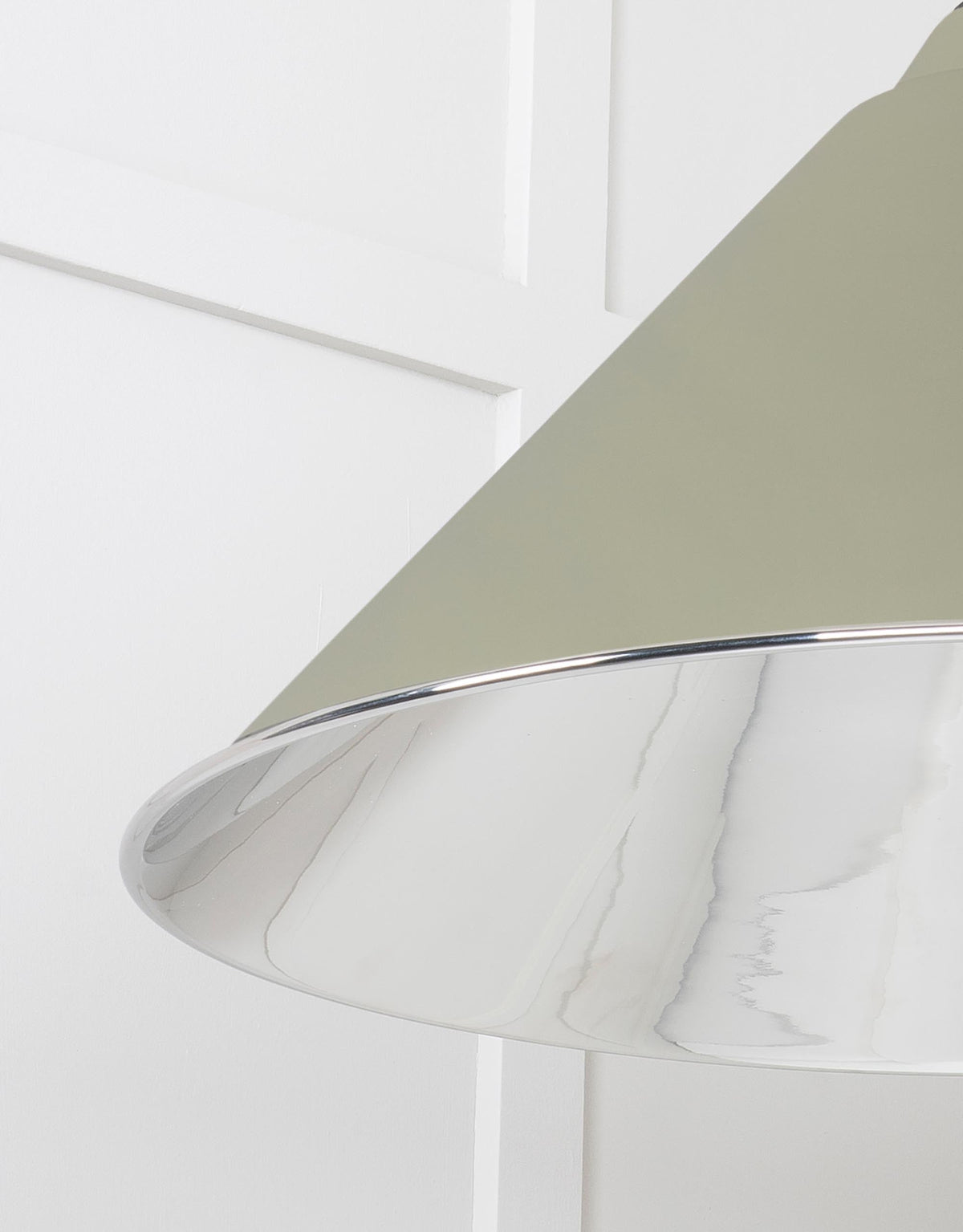 Smooth Nickel Hockley Pendant by From The Anvil