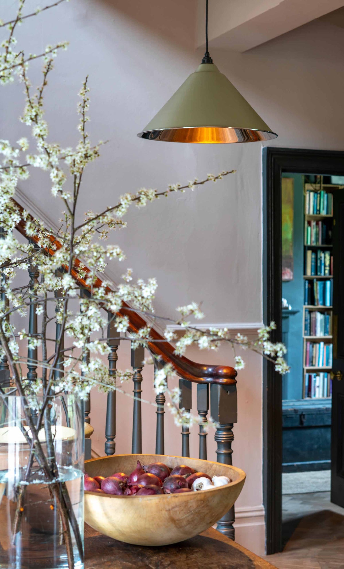 Smooth Nickel Hockley Pendant by From The Anvil