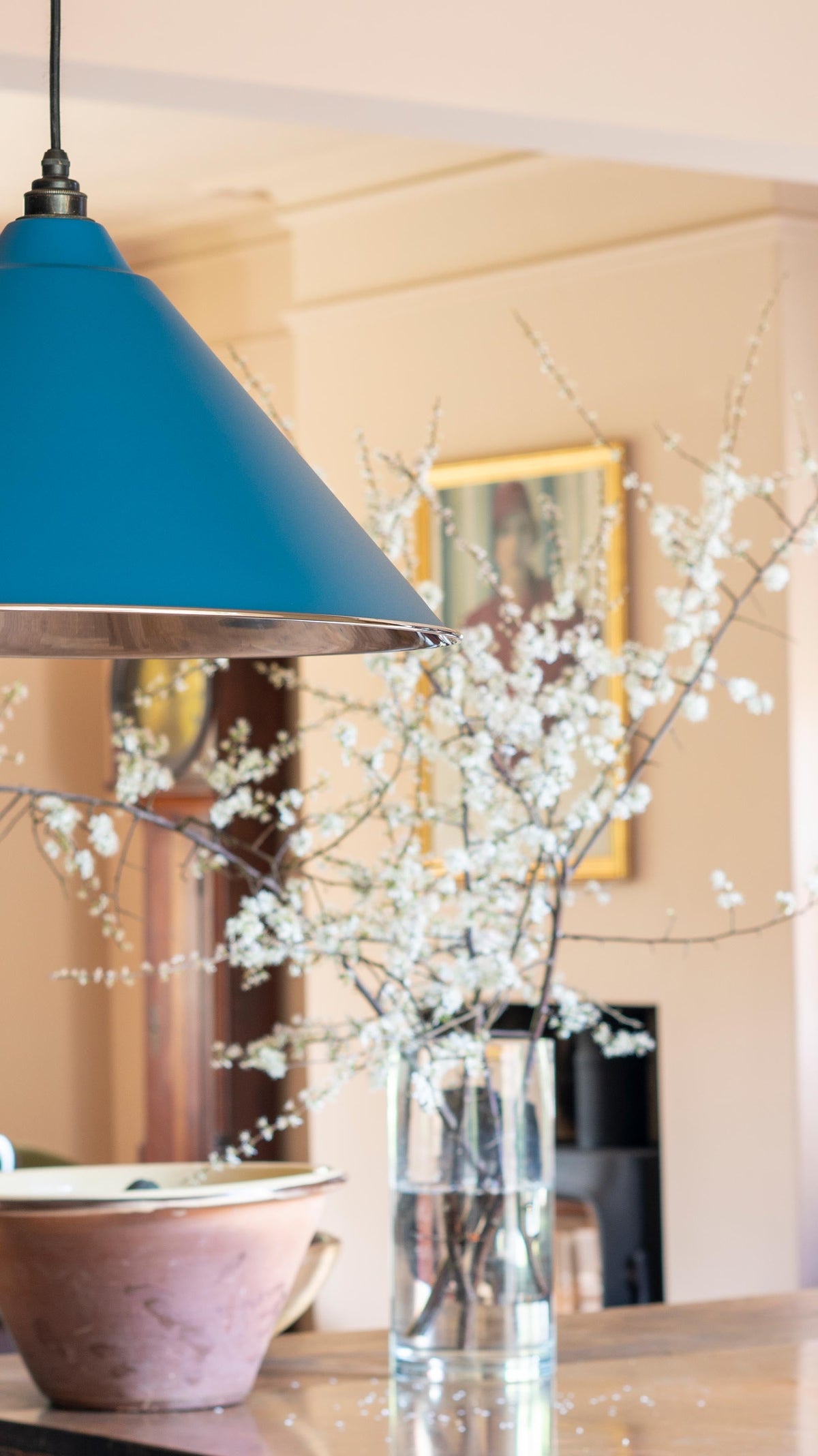 Smooth Nickel Hockley Pendant by From The Anvil