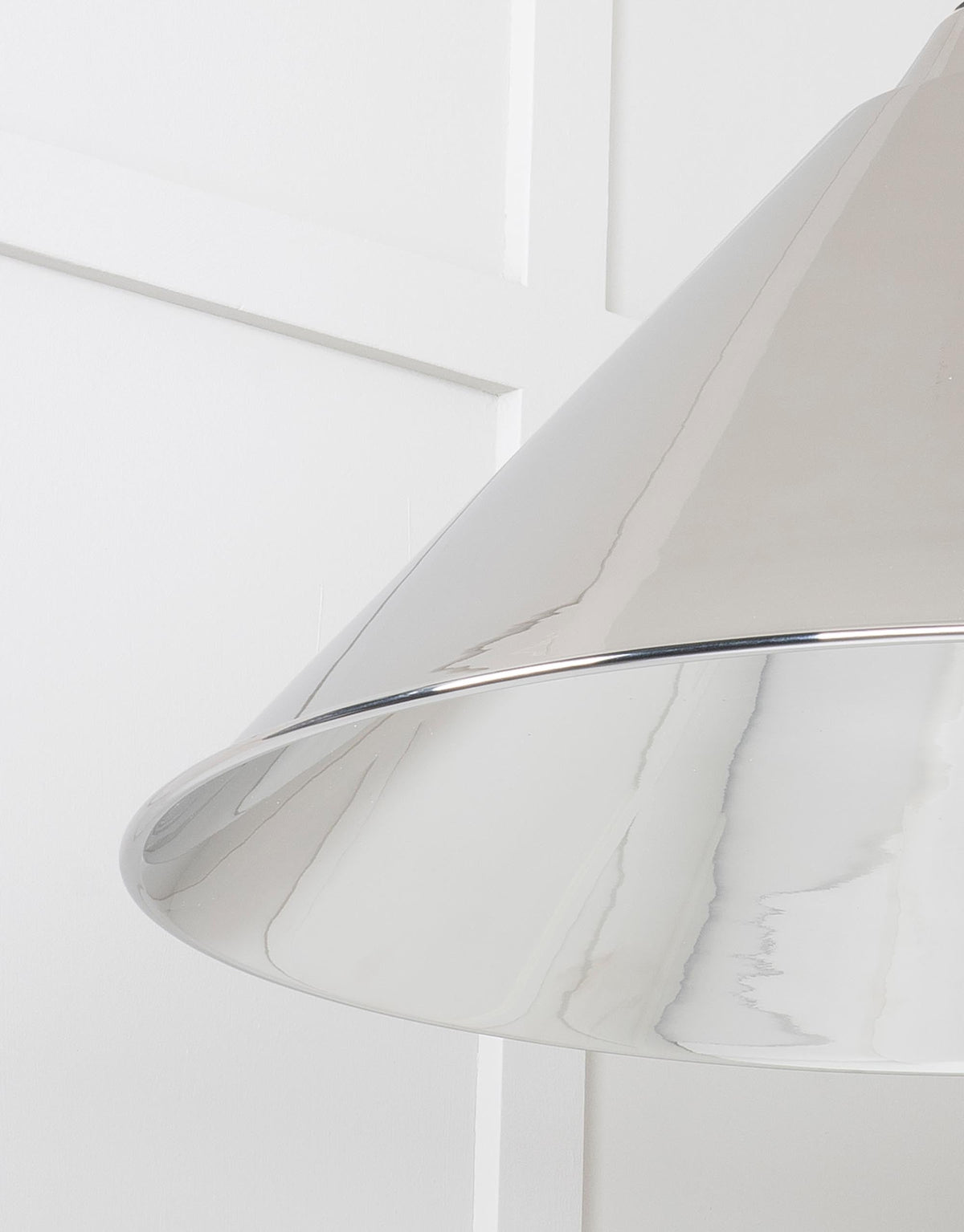 Smooth Nickel Hockley Pendant by From The Anvil