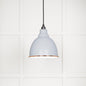 From The Anvil's Accent White Gloss Brindley Pendant