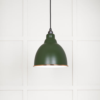 From The Anvil's Accent White Gloss Brindley Pendant