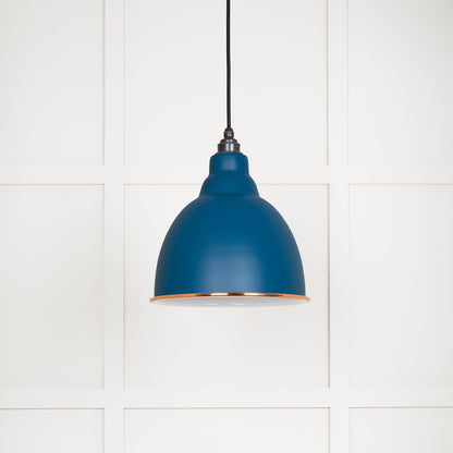 White Gloss Brindley Pendant by From The Anvil
