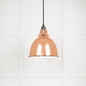 From The Anvil's Accent White Gloss Brindley Pendant