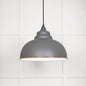 From The Anvil's Accent White Gloss Harborne Pendant